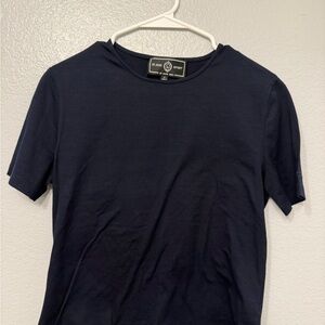 St. John Sport Dark Blue Short Sleeve Tee with Matching Pants